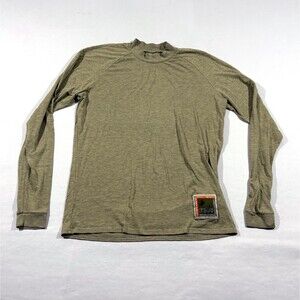 USMC Issue Desert Tan FROG Flame Resistant Potomac Field Gear Shirt Top Sz S